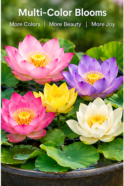 LotusBloom™ - Miniature Lotus Seeds - Buy 1 Get 1 Packet FREE