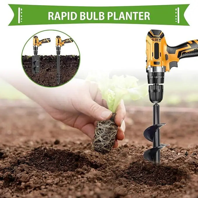 Spiral Hole Non Slip Earth Drill