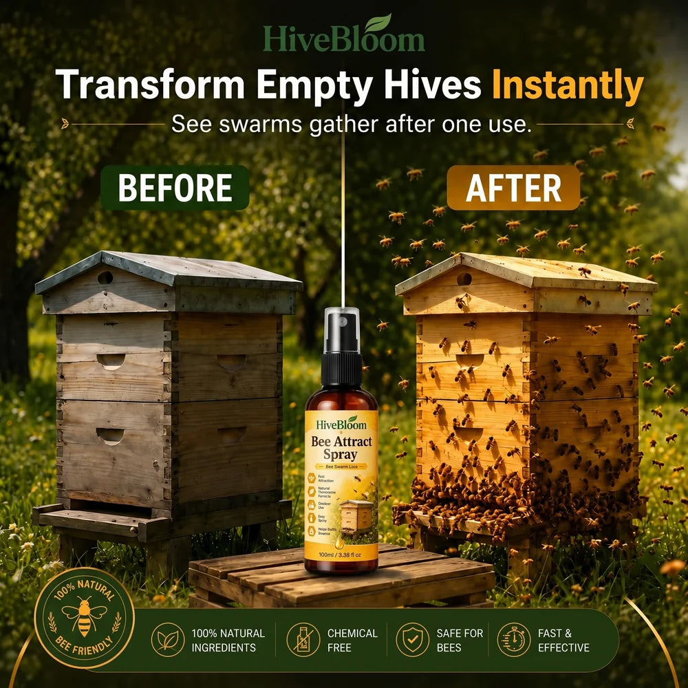 HiveBloom - Bee Attractant Spray (BUY 1 GET 1 FREE)