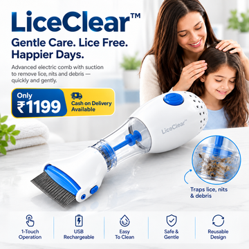 LiceClear™ - Electric Head Lice Removal Comb